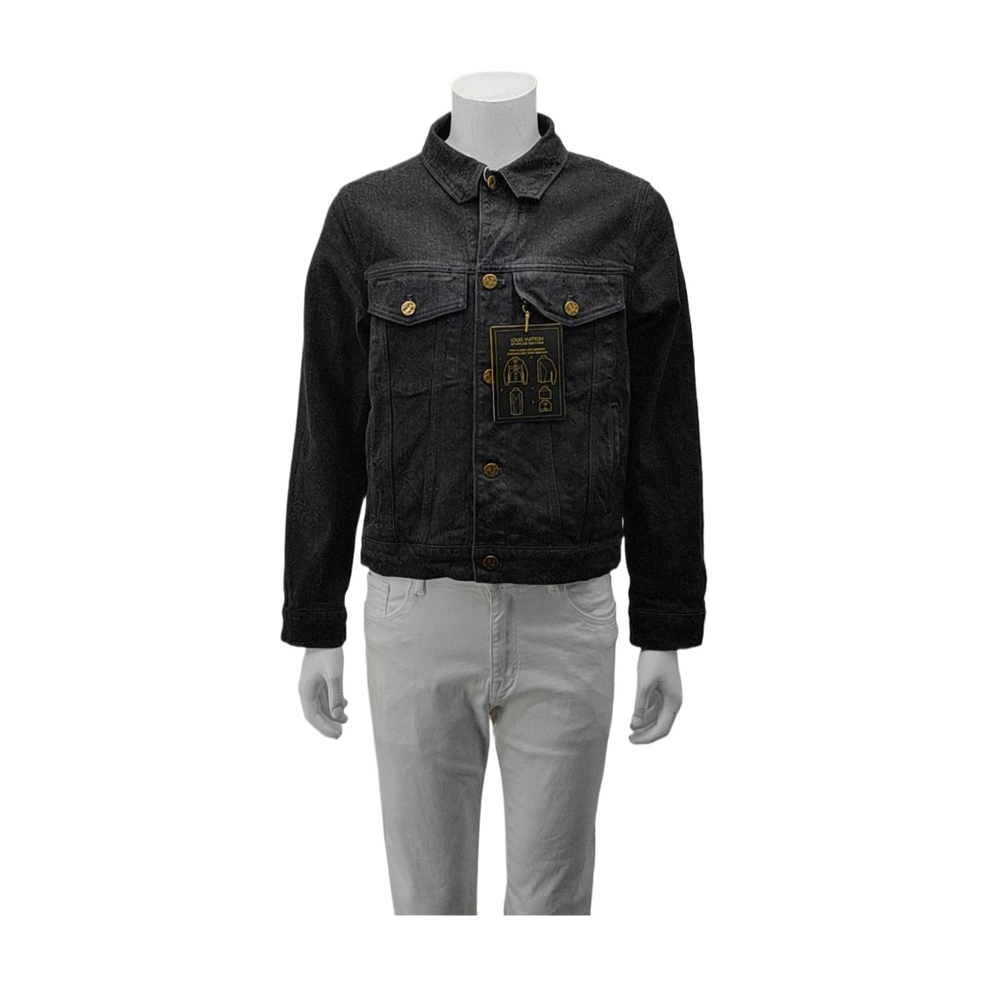 Louis Vuitton Louis Vuitton Monogram Denim Jacket EU 48 Size US M / EU 48-50 / 2 - 2 Thumbnail