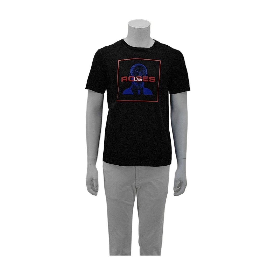 Dior Dior Homme Graphic Print Cotton T-Shirt Size M Size US M / EU 48-50 / 2 - 2 Thumbnail