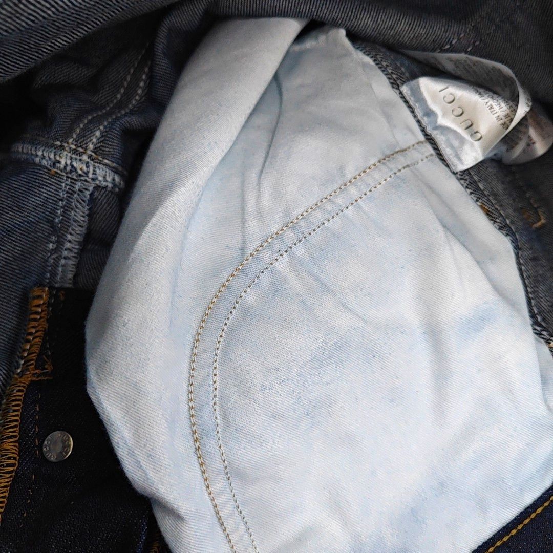 Gucci Gucci Dark Wash Denim Jeans Size 32 Size US 32 / EU 48 - 7 Thumbnail