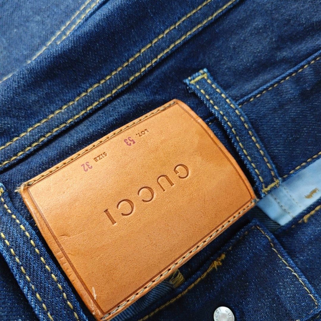 Gucci Gucci Dark Wash Denim Jeans Size 32 Size US 32 / EU 48 - 6 Thumbnail