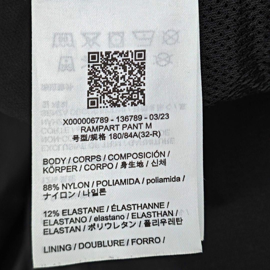 Arc'teryx Arc'teryx Black Nylon Rampart Pants Size 32 Size US 32 / EU 48 - 6 Thumbnail