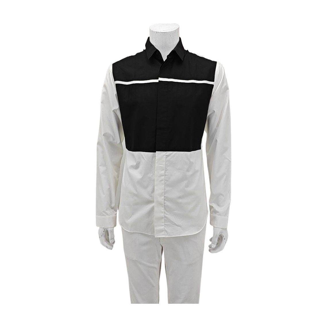Dior Dior Homme Colorblock Button Up Shirt 39 Size US M / EU 48-50 / 2 - 2 Thumbnail