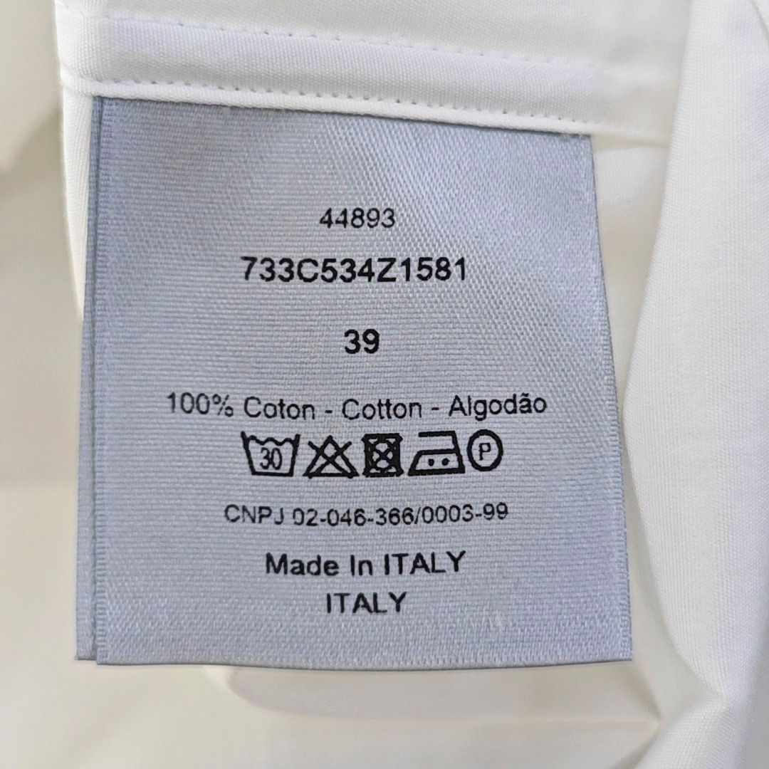 Dior Dior Homme Colorblock Button Up Shirt 39 Size US M / EU 48-50 / 2 - 4 Thumbnail
