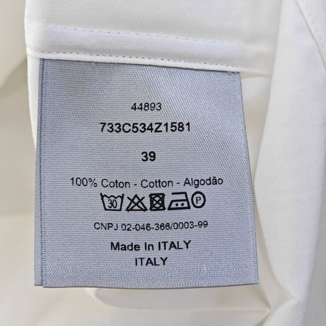 Dior Dior Homme Colorblock Button Up Shirt 39 Size US M / EU 48-50 / 2 - 5 Thumbnail