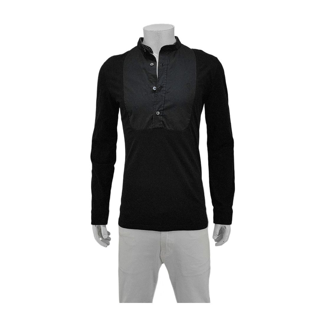 Alexander McQueen Alexander McQueen Bib Front Long Sleeve Shirt S Size US S / EU 44-46 / 1 - 2 Thumbnail