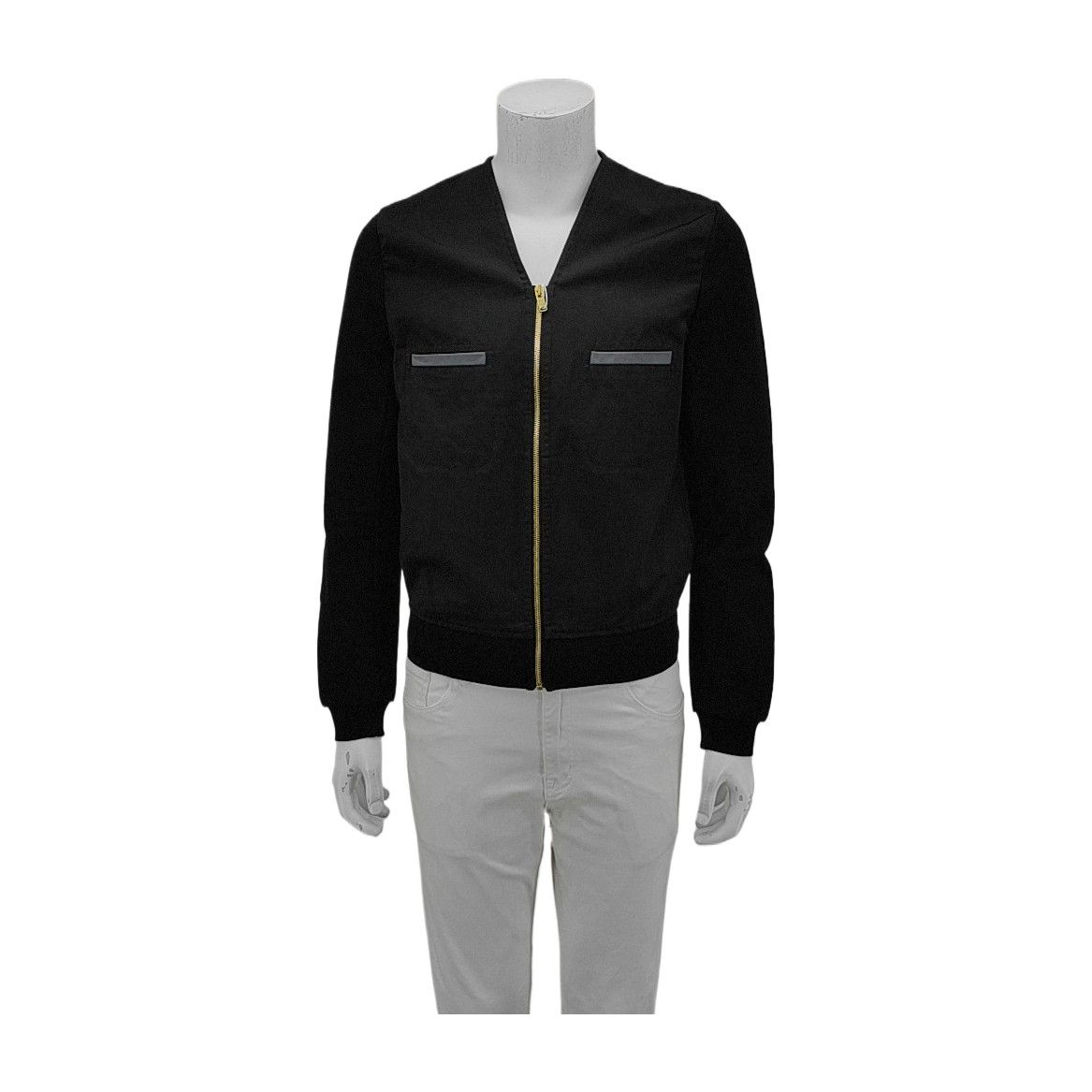 Balenciaga Balenciaga Cotton Linen Zip Jacket Size 48 Size US M / EU 48-50 / 2 - 2 Thumbnail