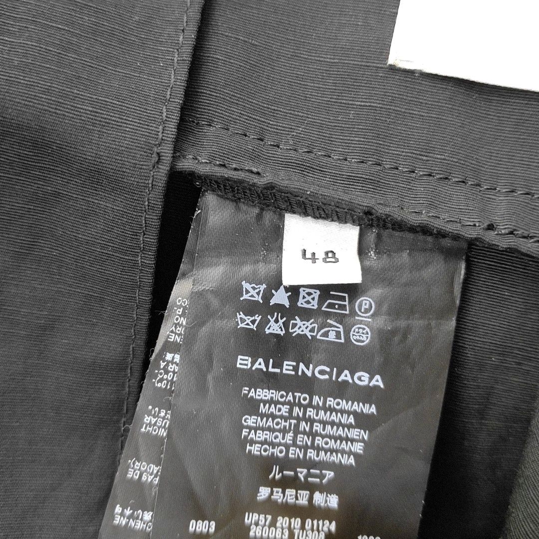 Balenciaga Balenciaga Cotton Linen Zip Jacket Size 48 Size US M / EU 48-50 / 2 - 5 Thumbnail