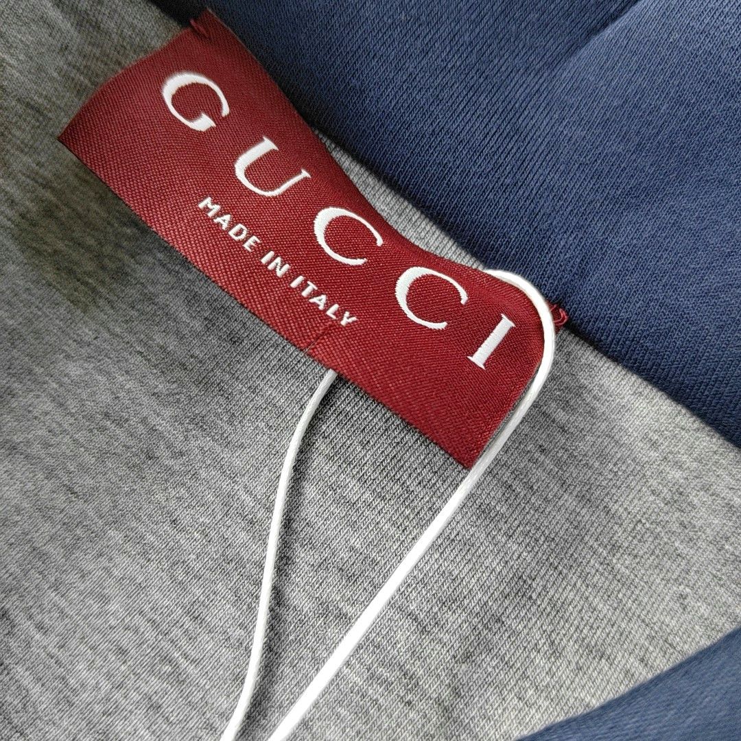 Gucci Gucci Quarter-Zip Logo Viscose Sweatshirt Size M Size US M / EU 48-50 / 2 - 7 Thumbnail