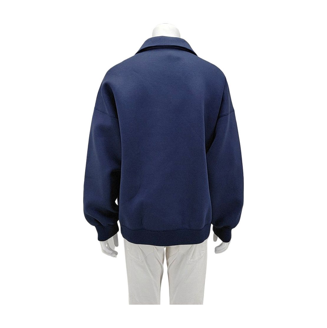 Gucci Gucci Quarter-Zip Logo Viscose Sweatshirt Size M Size US M / EU 48-50 / 2 - 3 Thumbnail