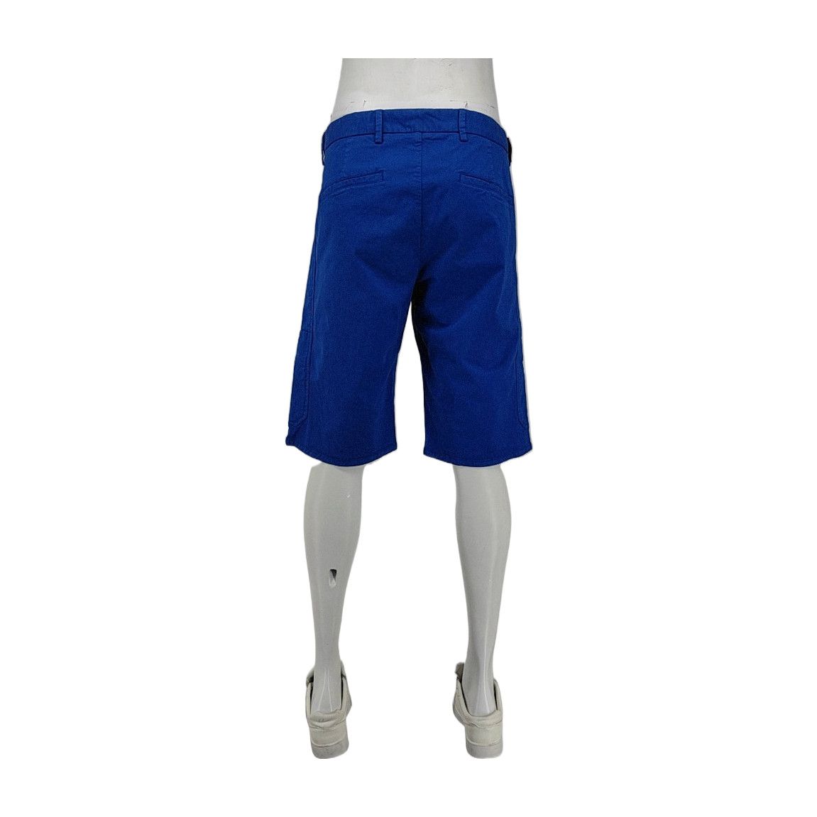 Z Zegna Z Zegna Blue Cotton Shorts Size 36 Size US 36 / EU 52 - 3 Thumbnail