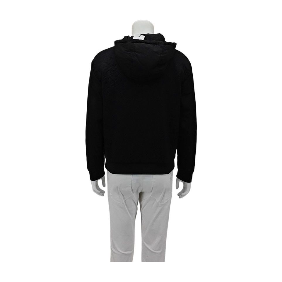 Louis Vuitton LOUIS VUITTON Textured Nylon Zip Hoodie Size L Size US L / EU 52-54 / 3 - 3 Thumbnail