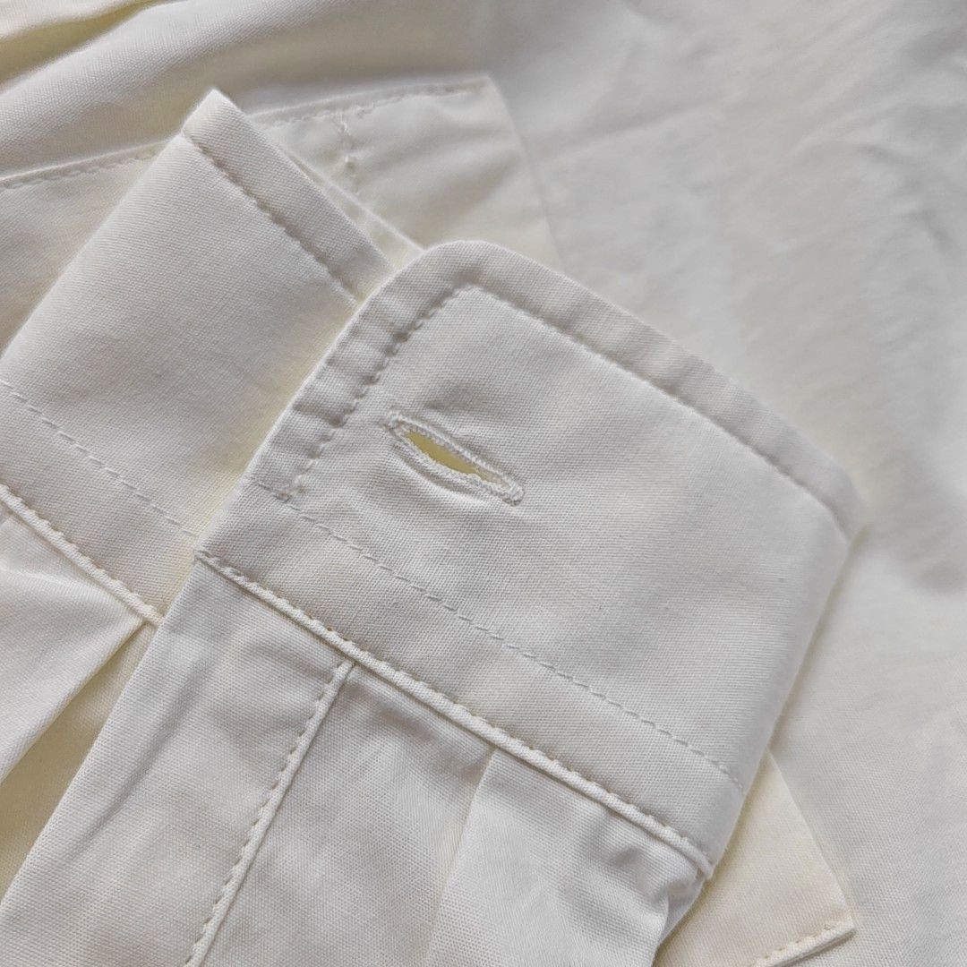 Miu Miu Miu Miu Cotton Button Down Shirt 37 Size US S / EU 44-46 / 1 - 8 Thumbnail