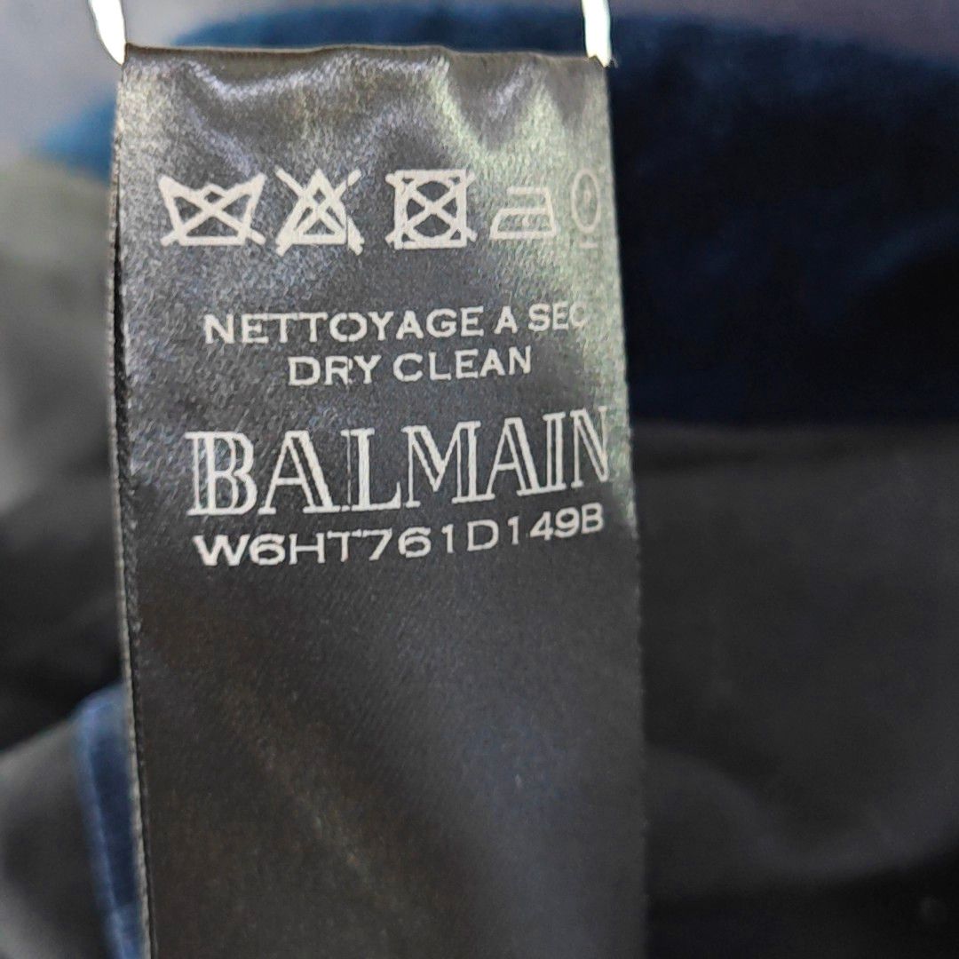 Balmain Balmain Velvet Crest Tuxedo Blazer 36R Size 36R - 5 Thumbnail