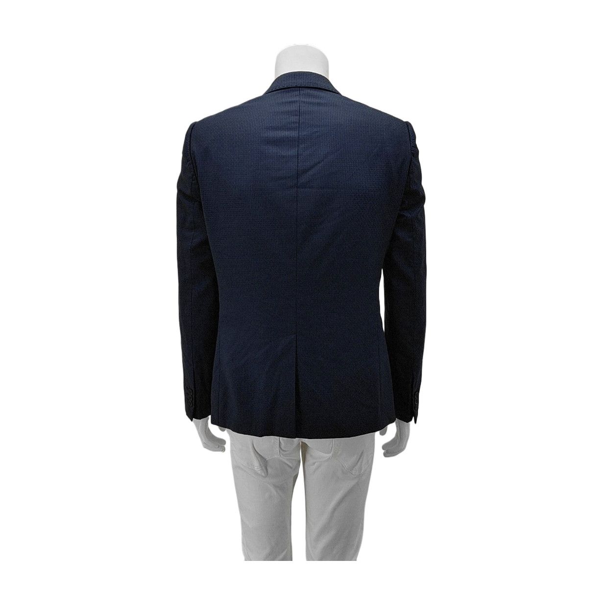 Emporio Armani Emporio Armani Navy Wool Blazer 40R Size 40R - 3 Thumbnail