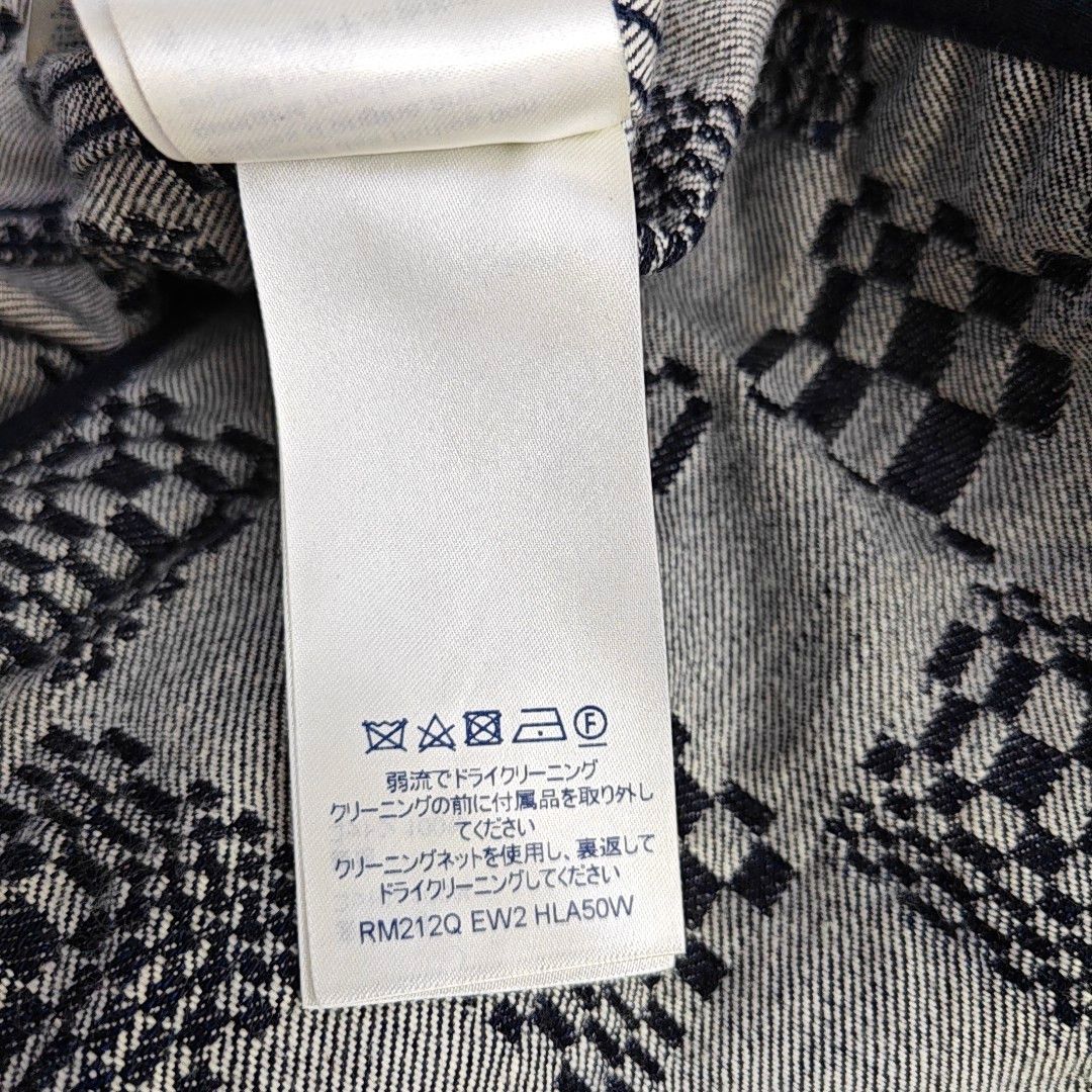 Louis Vuitton Louis Vuitton Damier Check Denim Jacket 52 Size US L / EU 52-54 / 3 - 5 Thumbnail