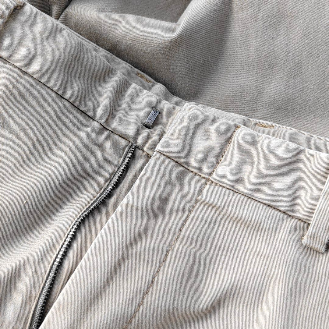 Gucci Gucci Khaki Cotton Casual Trousers 50 Size US 34 / EU 50 - 9 Thumbnail