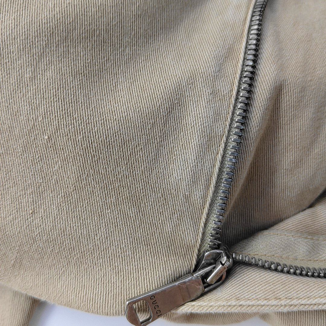 Gucci Gucci Khaki Cotton Casual Trousers 50 Size US 34 / EU 50 - 8 Thumbnail