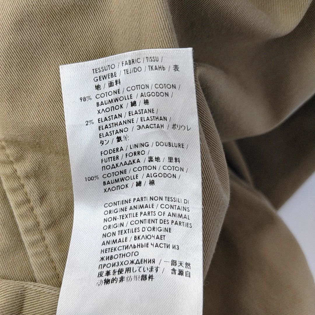 Gucci Gucci Khaki Cotton Casual Trousers 50 Size US 34 / EU 50 - 4 Thumbnail