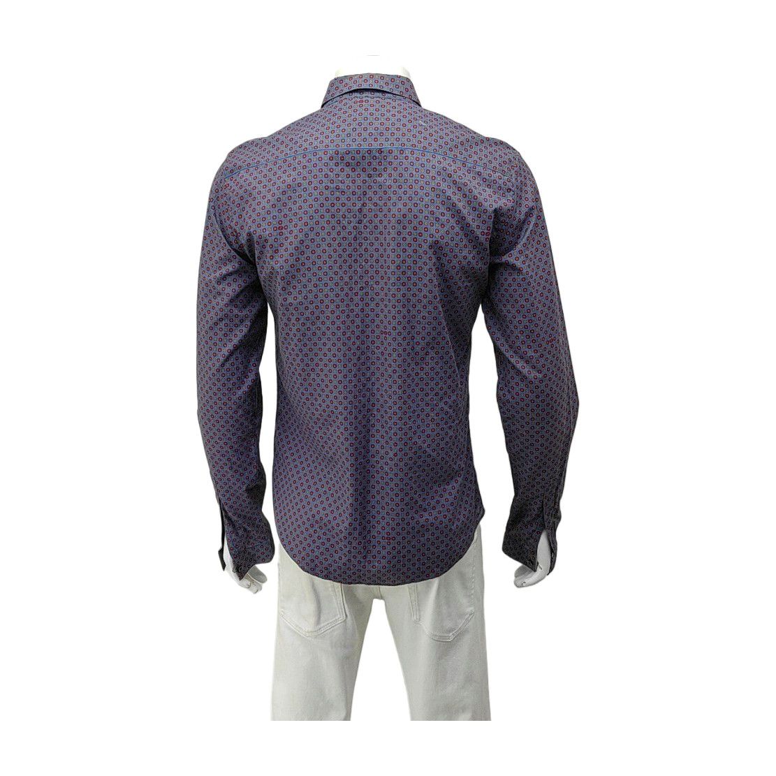 Gucci Gucci Geometric Print Duke Shirt 39 Size US M / EU 48-50 / 2 - 3 Thumbnail