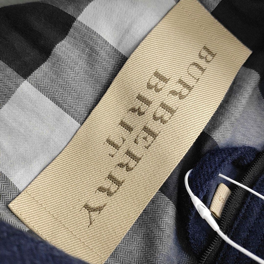 Burberry Burberry Brit Navy Wool Double Breasted Coat Size S Size US S / EU 44-46 / 1 - 7 Thumbnail