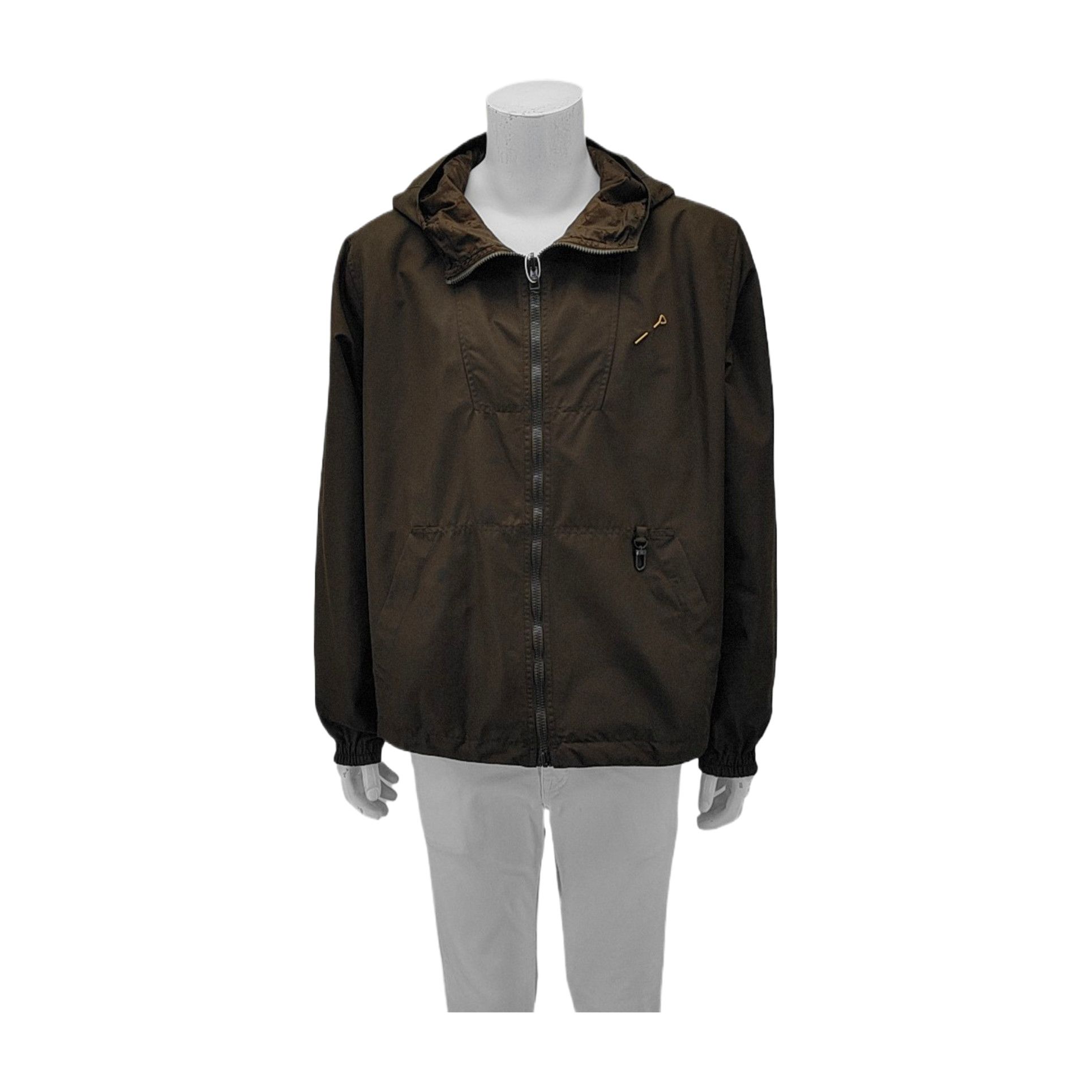 Louis Vuitton Louis Vuitton Nylon Hooded Jacket Size 54 Size US L / EU 52-54 / 3 - 2 Thumbnail