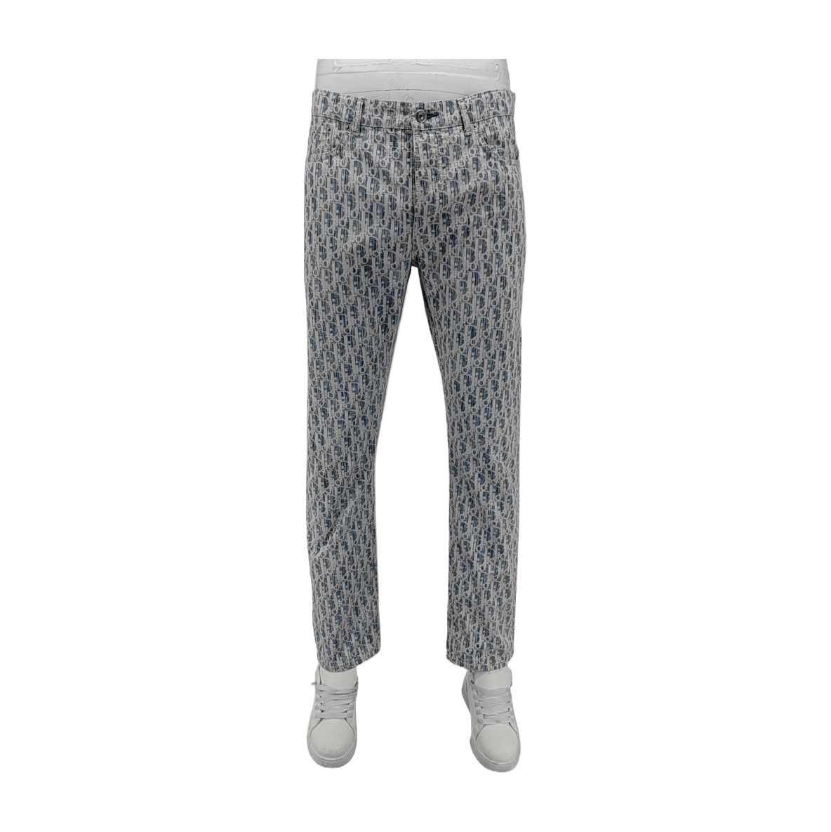 Dior Dior Homme Oblique Pattern Casual Pants 32 Size US 32 / EU 48 - 2 Thumbnail