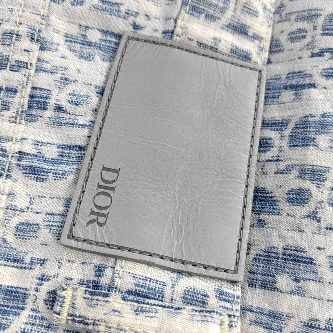 Dior Dior Homme Oblique Pattern Casual Pants 32 Size US 32 / EU 48 - 6 Thumbnail