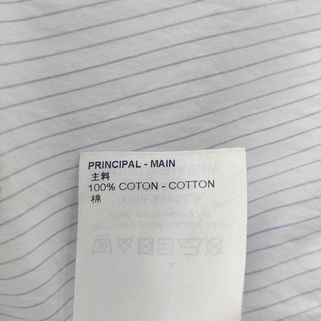 Louis Vuitton Louis Vuitton Pixel Graphic Striped Shirt M Size US M / EU 48-50 / 2 - 4 Thumbnail