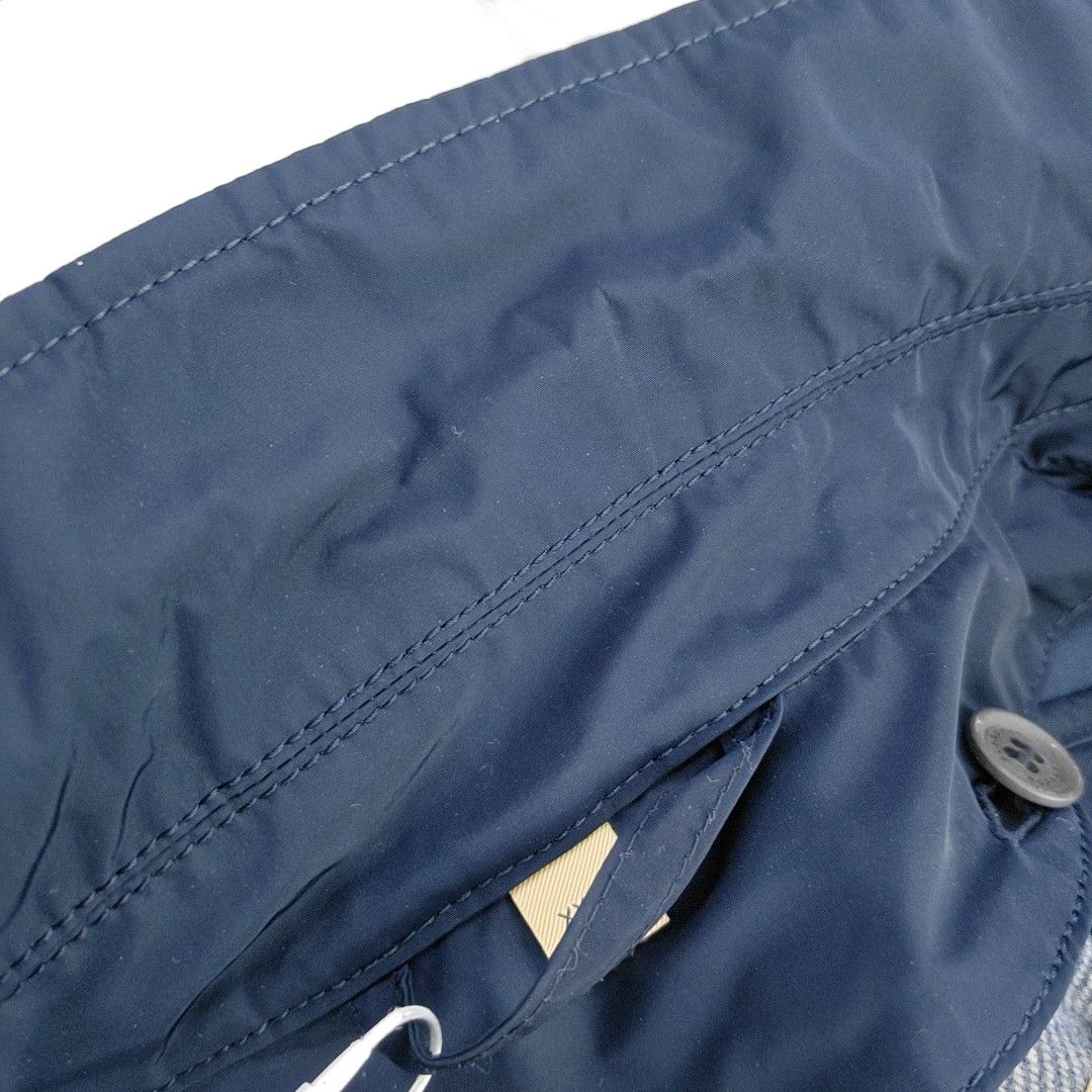 Burberry Burberry Navy Blue Raincoat XXXL Size US XXL / EU 58 / 5 - 7 Thumbnail