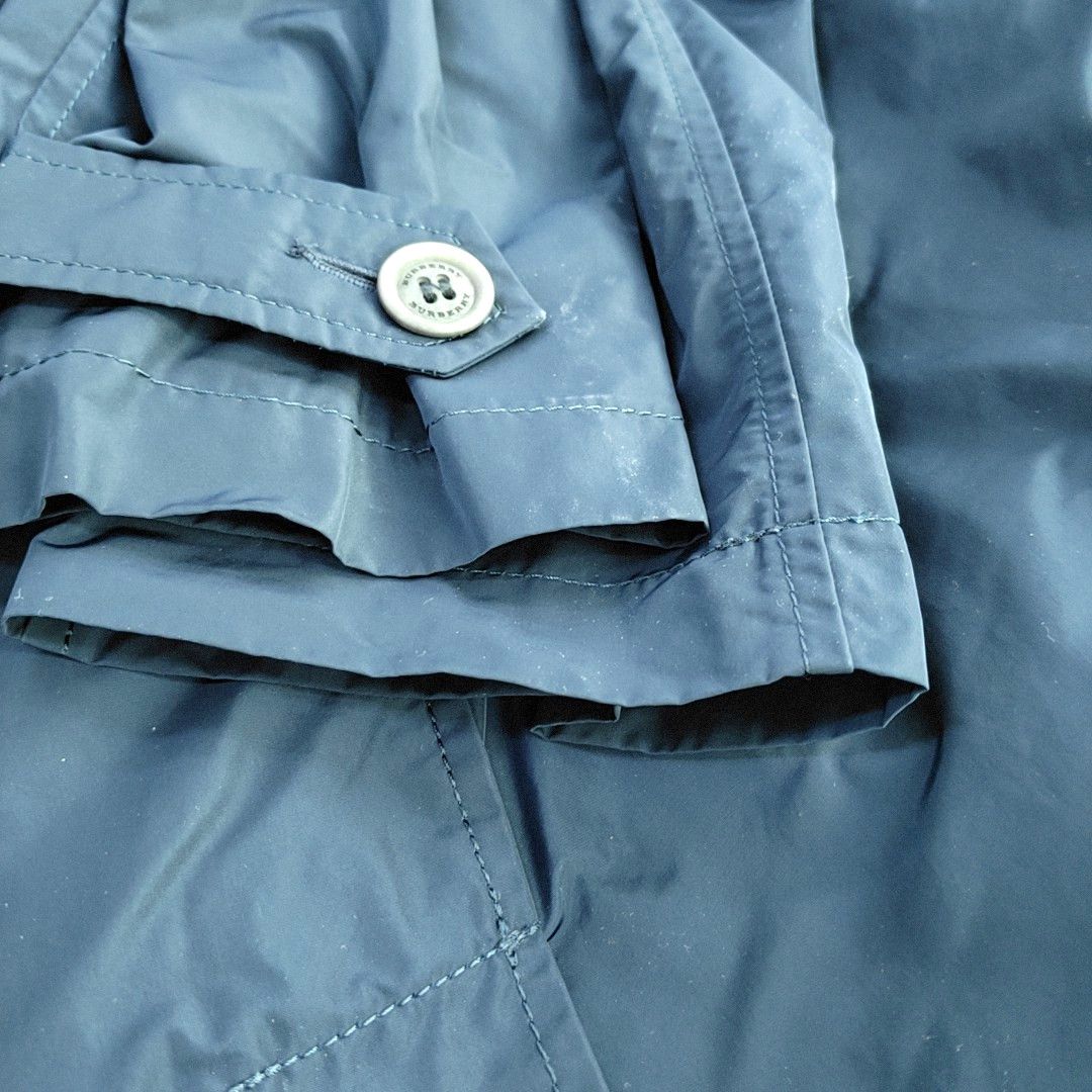 Burberry Burberry Navy Blue Raincoat XXXL Size US XXL / EU 58 / 5 - 9 Thumbnail