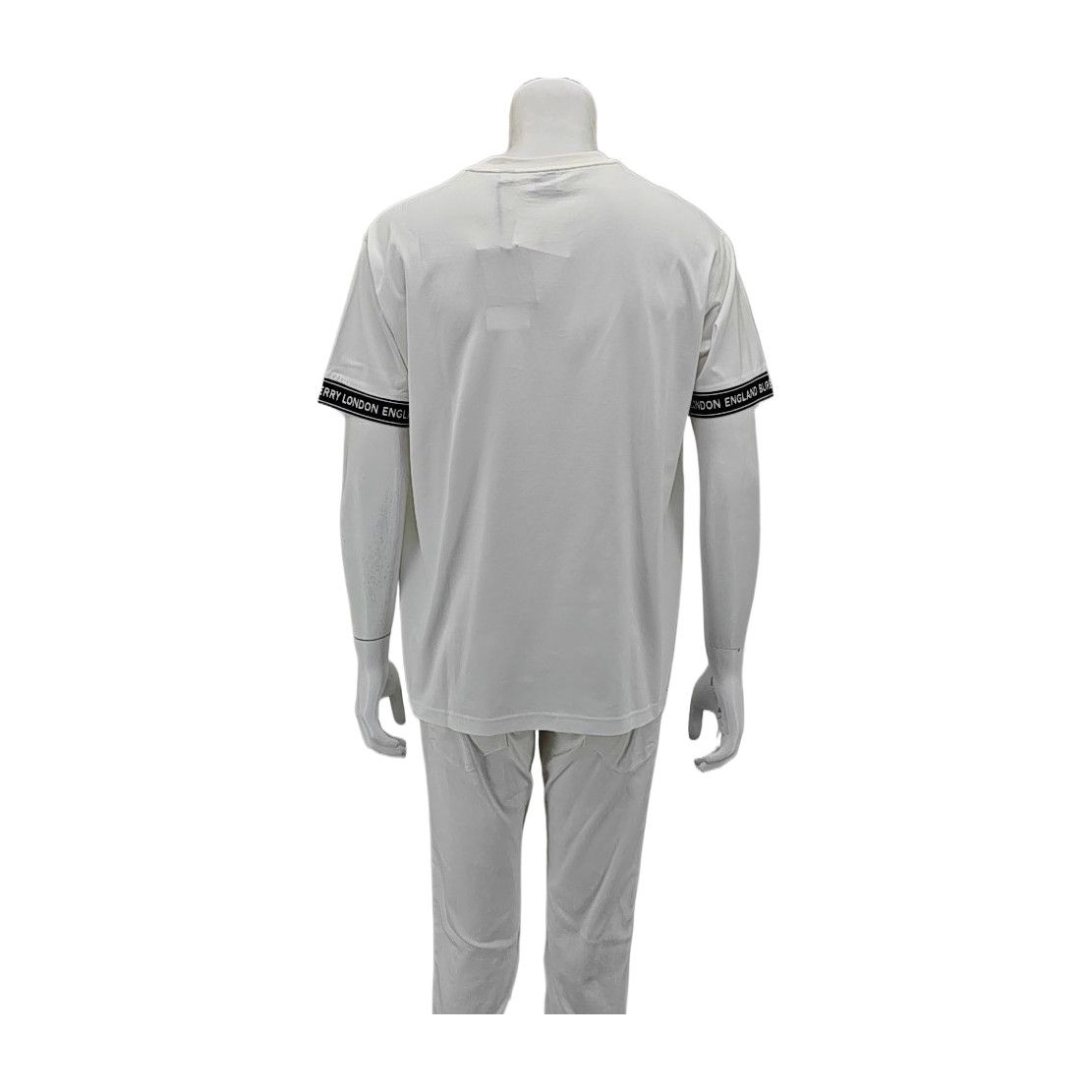 Burberry Burberry Logo Tape Cuffed T-Shirt Size S Size US S / EU 44-46 / 1 - 3 Thumbnail