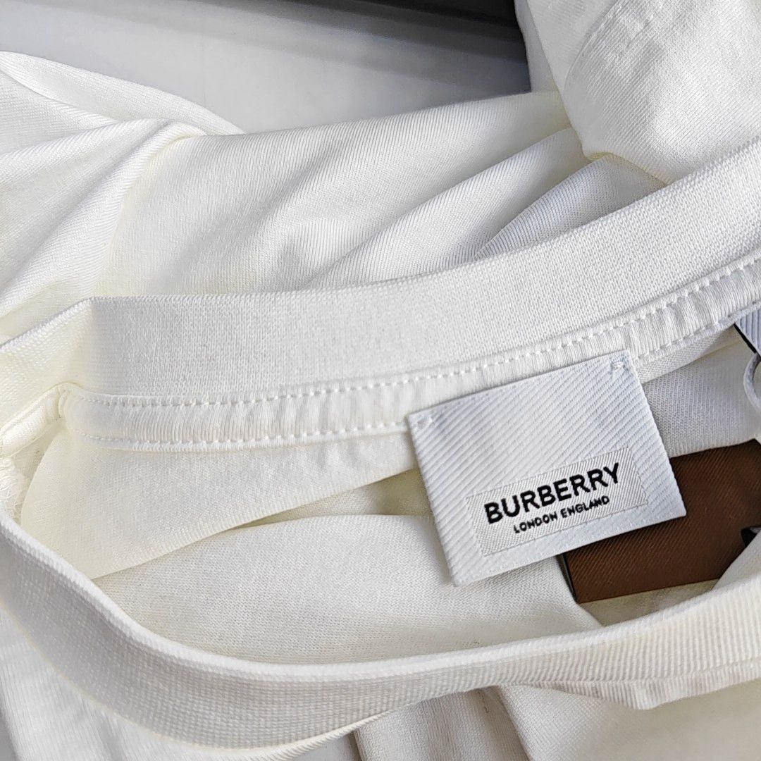 Burberry Burberry Logo Tape Cuffed T-Shirt Size S Size US S / EU 44-46 / 1 - 6 Thumbnail