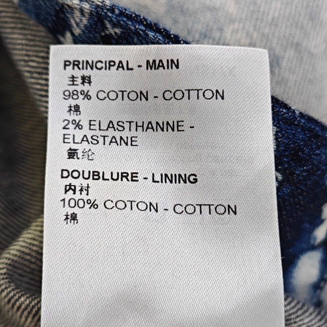 Louis Vuitton Louis Vuitton Bleached Monogram Shirt Size L Size US L / EU 52-54 / 3 - 4 Thumbnail
