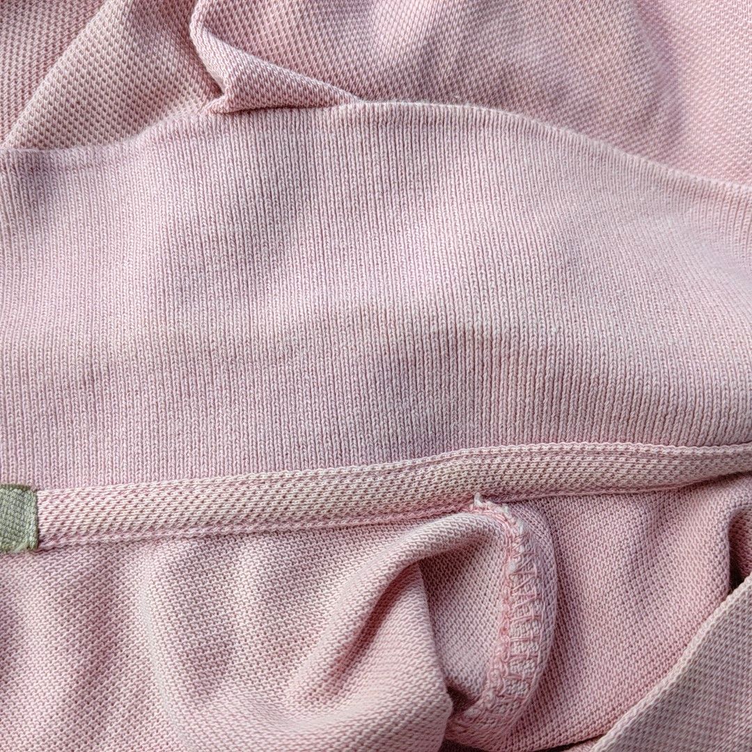 Burberry Burberry Brit Pink Cotton Polo Shirt Size M Size US M / EU 48-50 / 2 - 7 Thumbnail