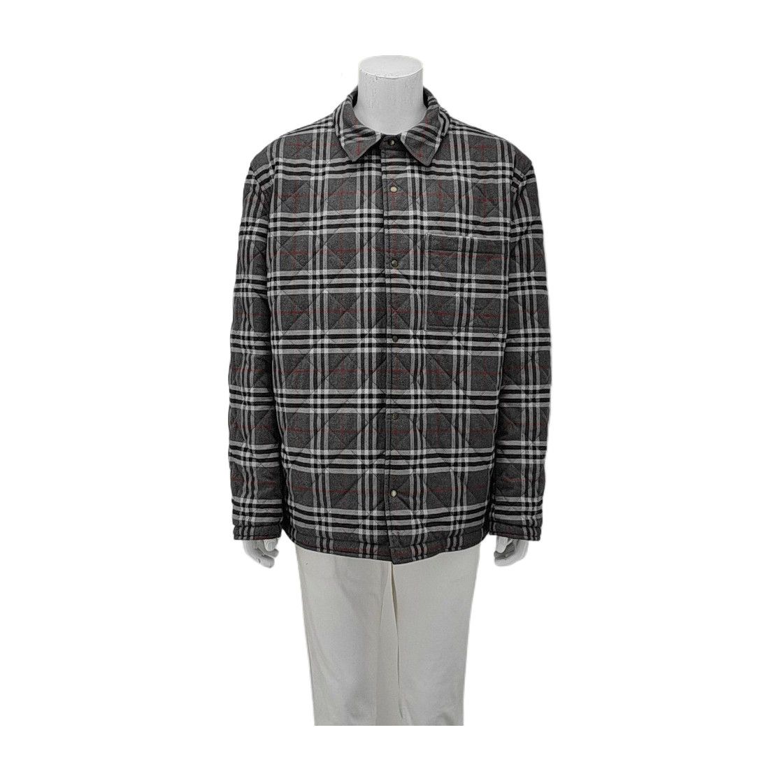 Burberry Burberry Diamond Quilted Check Lined Jacket XXL Size US XXL / EU 58 / 5 - 3 Thumbnail