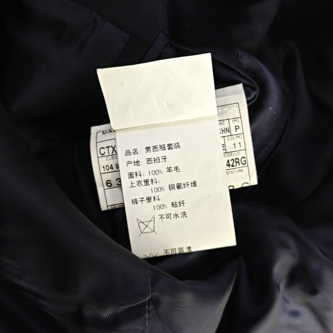 Ermenegildo Zegna Ermenegildo Zegna Wool Blazer 38R Size 38R - 4 Thumbnail