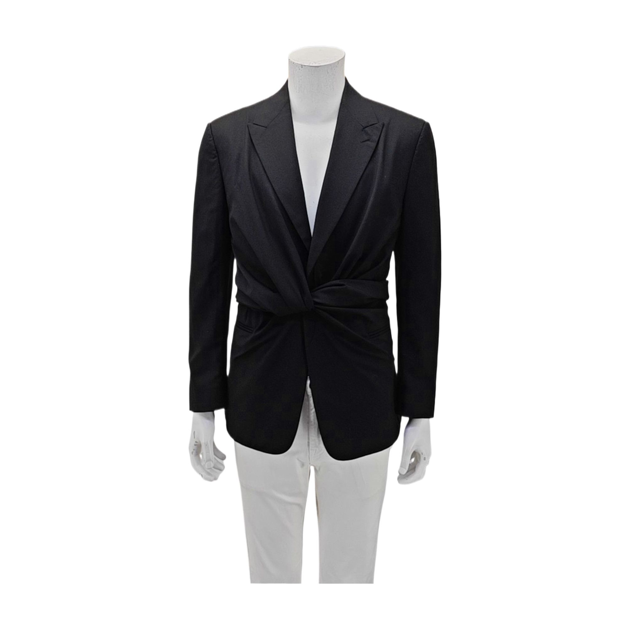 Dior Dior Homme Wool Knot-Detail Blazer 40R Size 40R - 2 Thumbnail