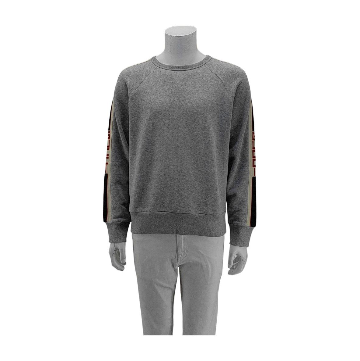 Gucci Gucci Logo Tape Cotton Sweatshirt Size M Size US M / EU 48-50 / 2 - 2 Thumbnail