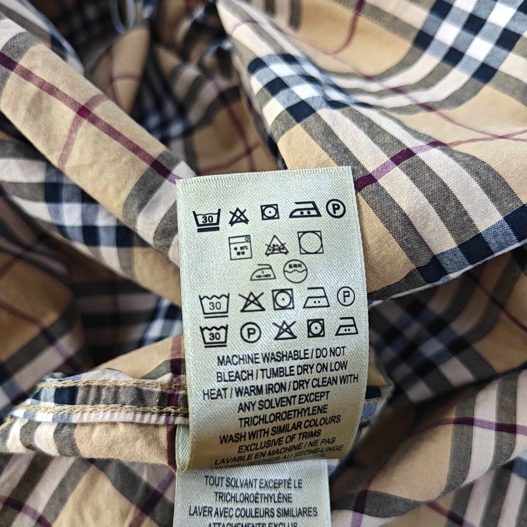 Burberry Burberry Nova Check Cotton Shirt Size S Size US S / EU 44-46 / 1 - 5 Thumbnail