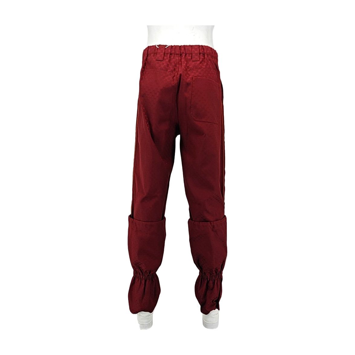 Gucci Gucci Burgundy GG Jacquard Casual Pants 50 Size US 34 / EU 50 - 3 Thumbnail