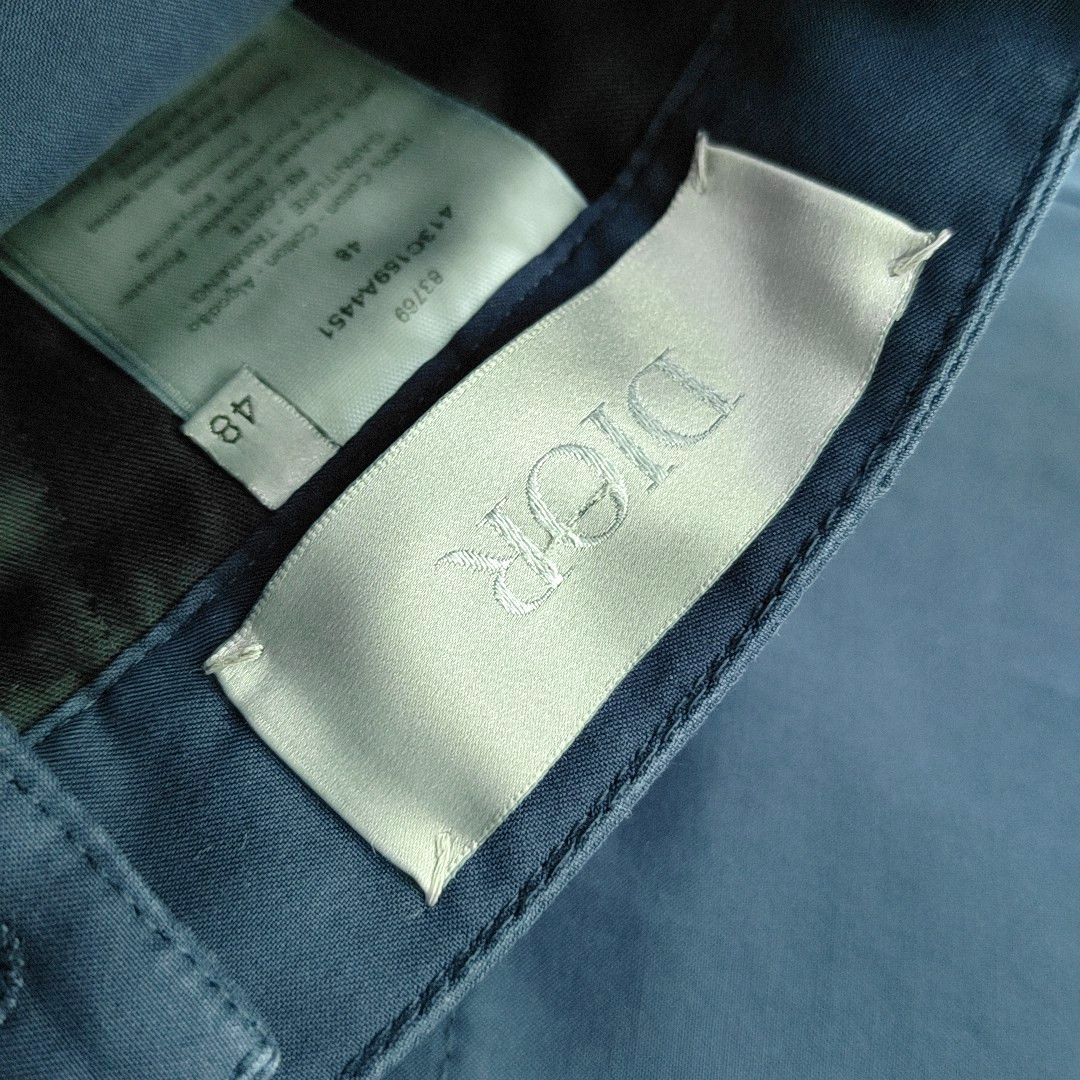 Dior Dior Homme Navy Cotton Casual Pants Size 48 Size US 32 / EU 48 - 7 Thumbnail