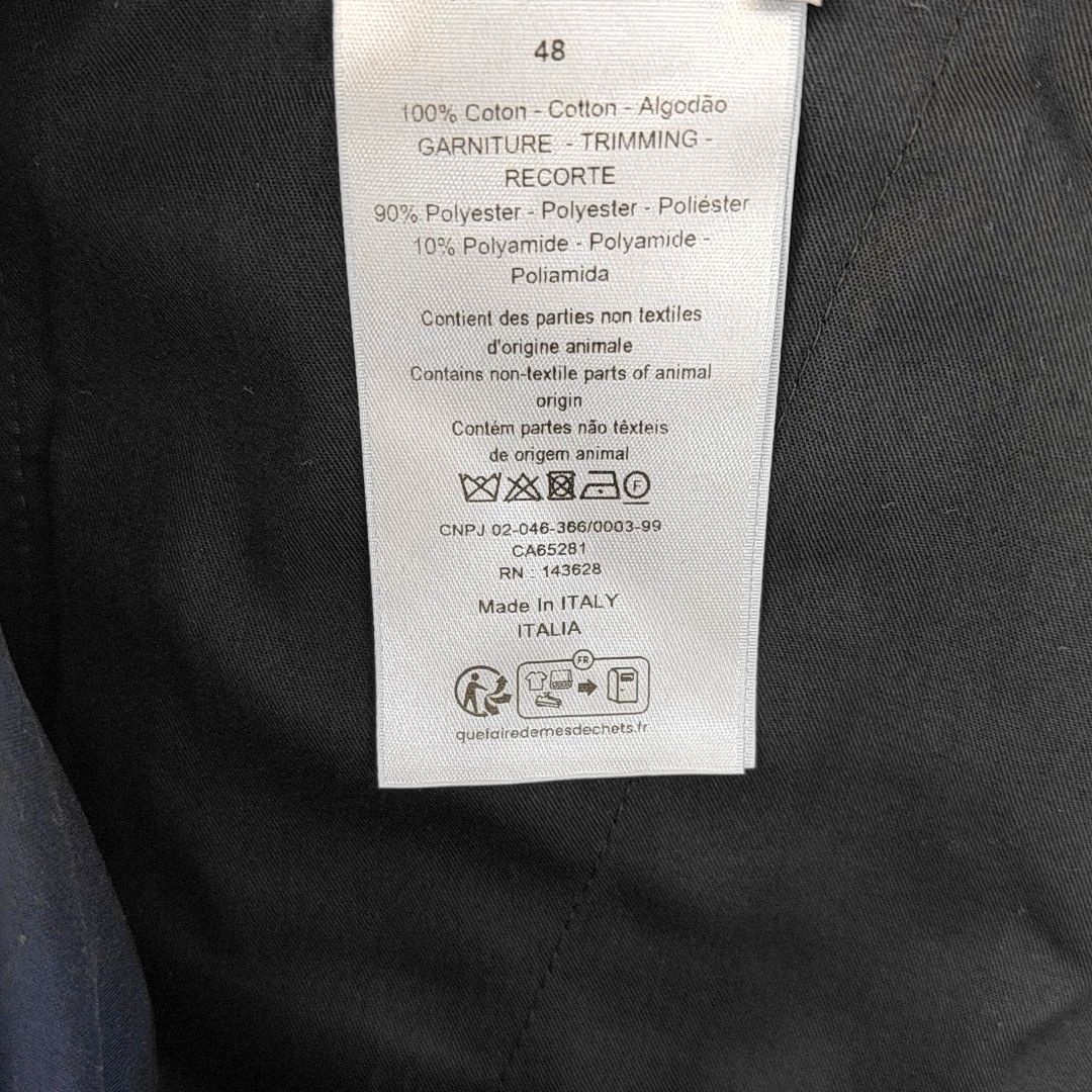 Dior Dior Homme Navy Cotton Casual Pants Size 48 Size US 32 / EU 48 - 5 Thumbnail