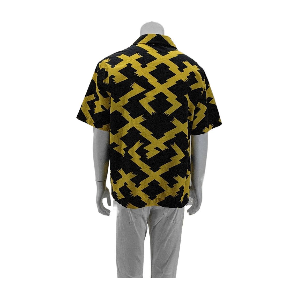 Loewe Loewe Zig-Zag Lightning Pattern Short Sleeve Shirt Size S Size US S / EU 44-46 / 1 - 3 Thumbnail