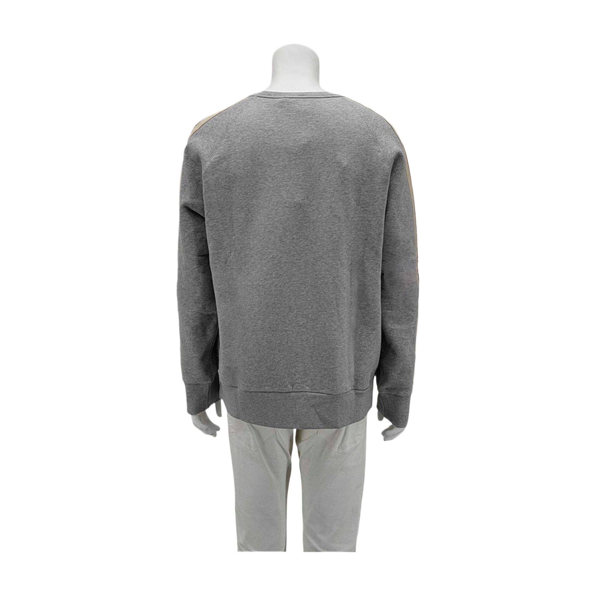 Gucci Gucci Web Stripe Cotton Sweatshirt Size L Size US L / EU 52-54 / 3 - 3 Thumbnail