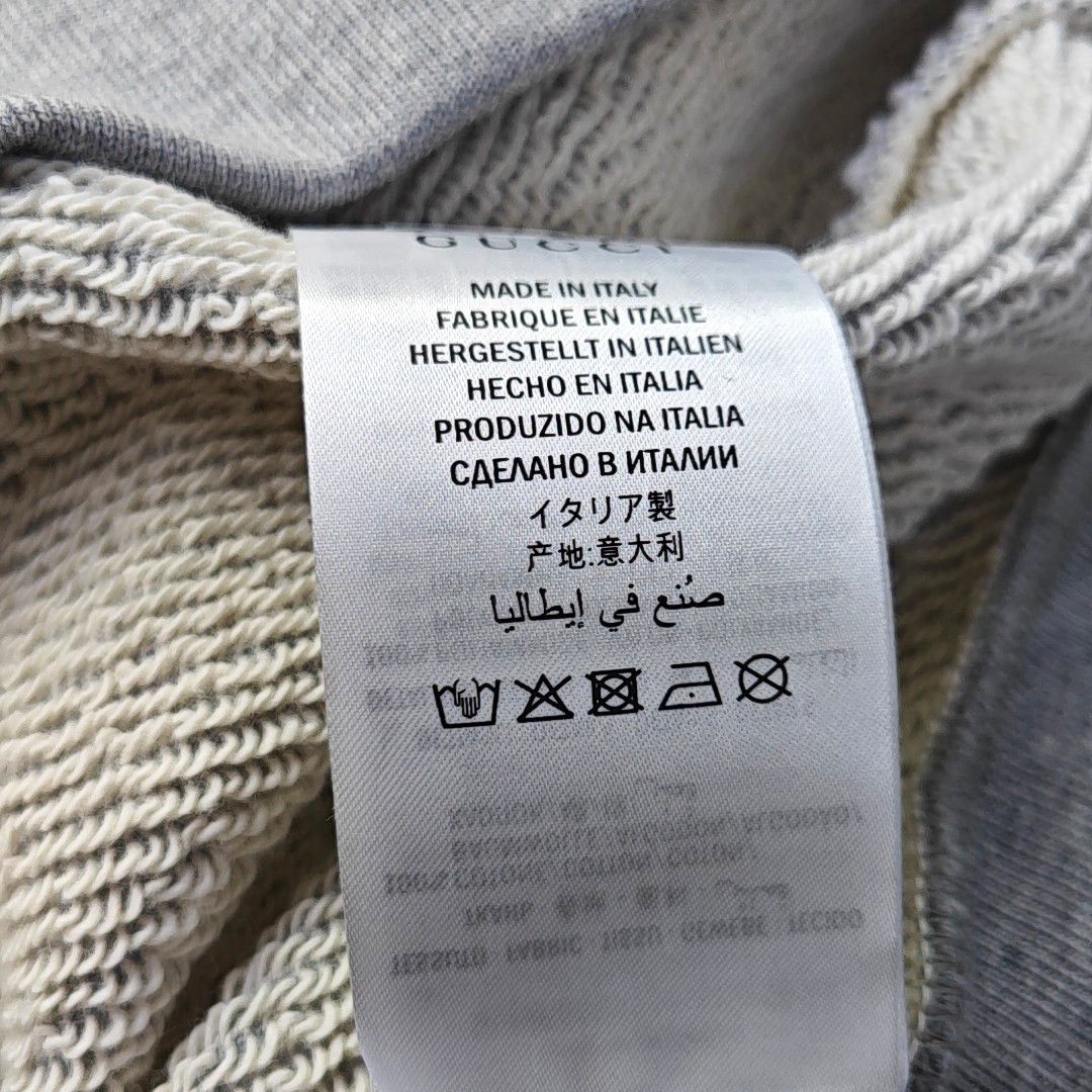 Gucci Gucci Web Stripe Cotton Sweatshirt Size L Size US L / EU 52-54 / 3 - 5 Thumbnail