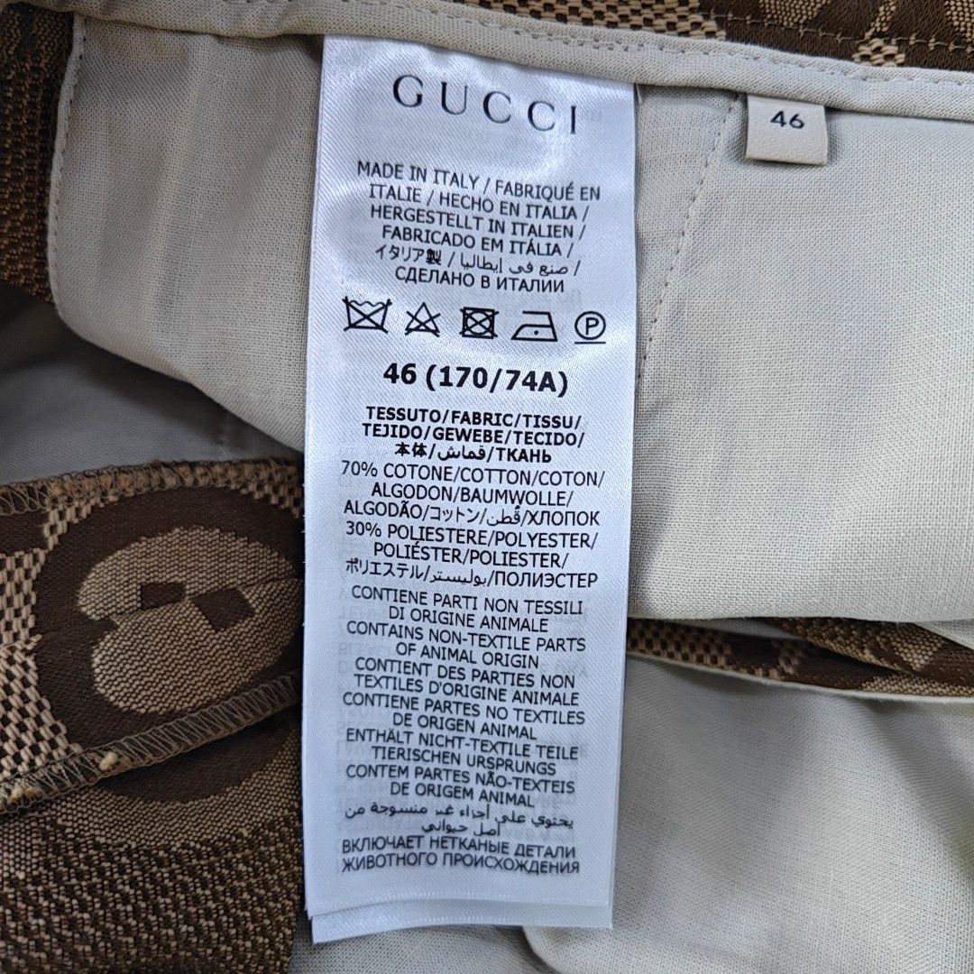 Gucci Gucci GG Monogram Canvas Shorts 46 Size US 30 / EU 46 - 5 Thumbnail