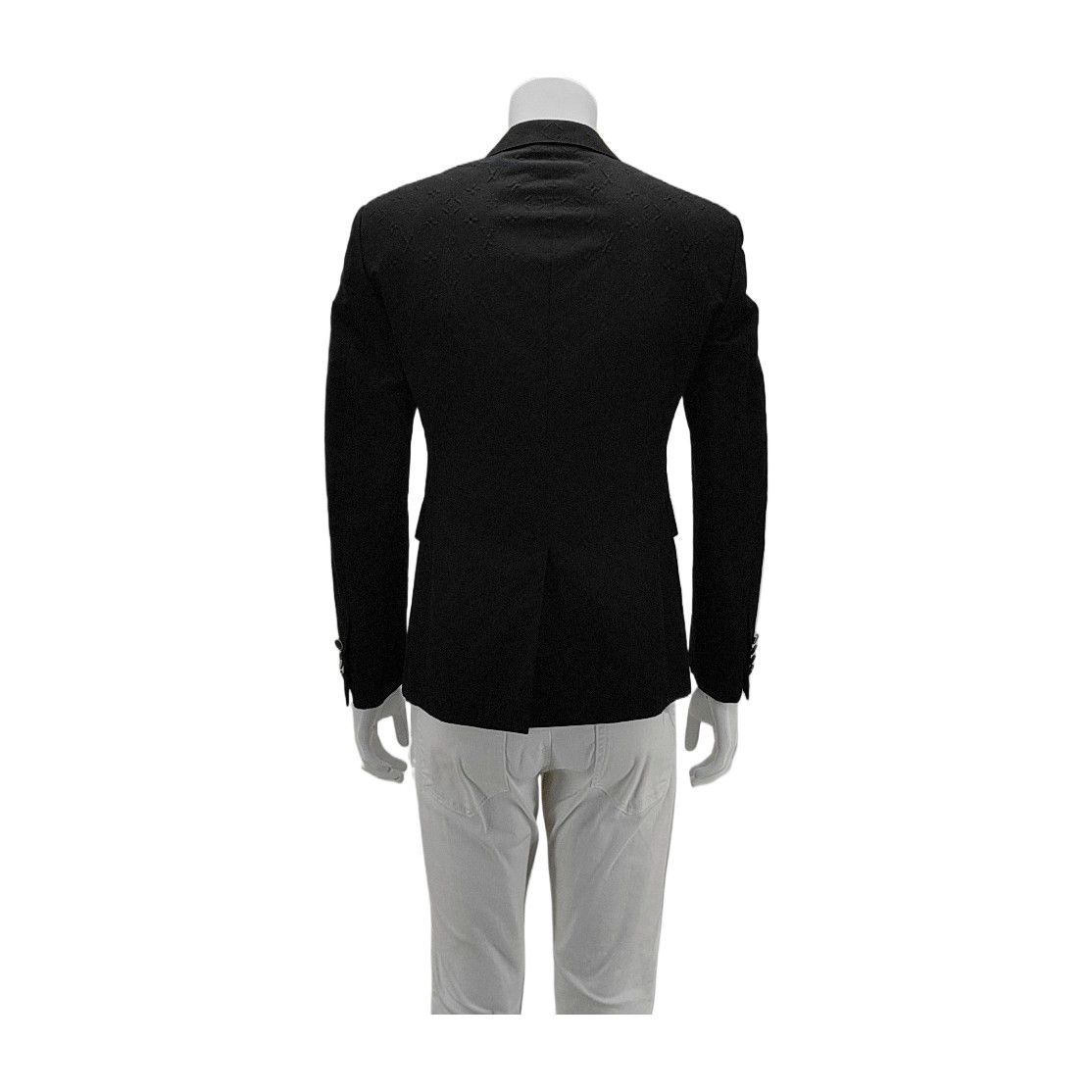 Louis Vuitton Louis Vuitton Monogram Embossed Blazer 50 Size 40R - 3 Thumbnail