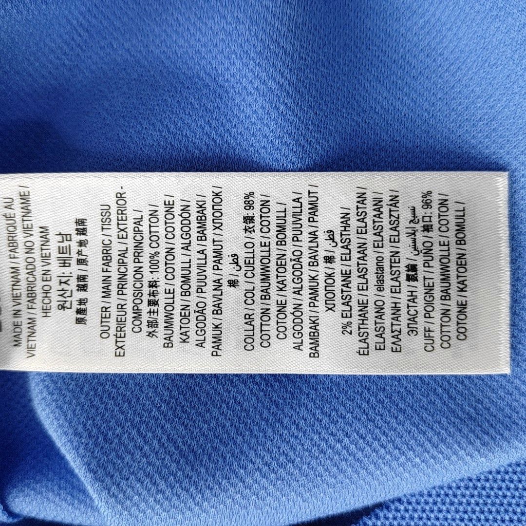 Burberry Burberry Logo Collar Cotton Polo Shirt L Size US L / EU 52-54 / 3 - 4 Thumbnail