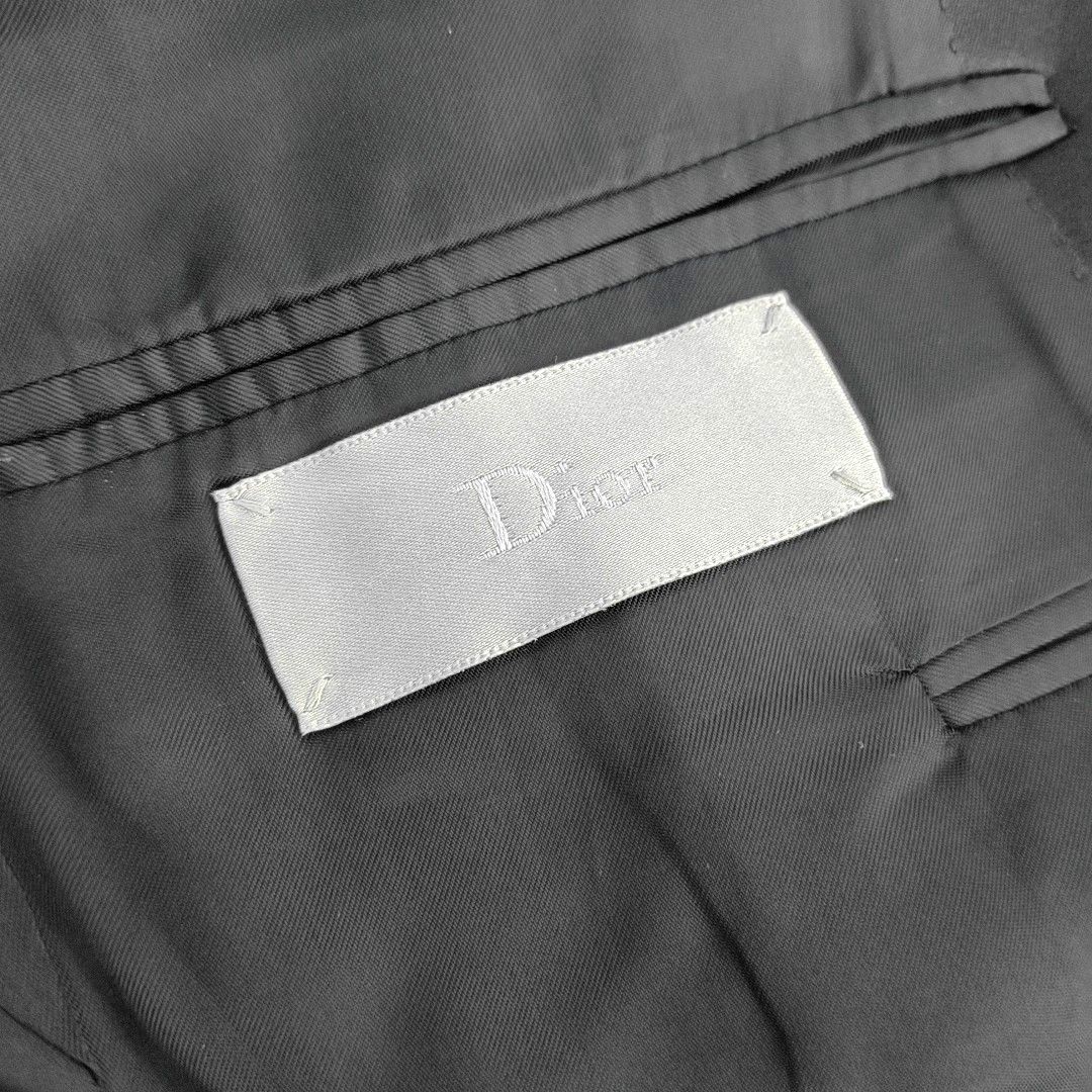 Dior Dior Homme Black Wool Blazer 36R Size 36R - 6 Thumbnail