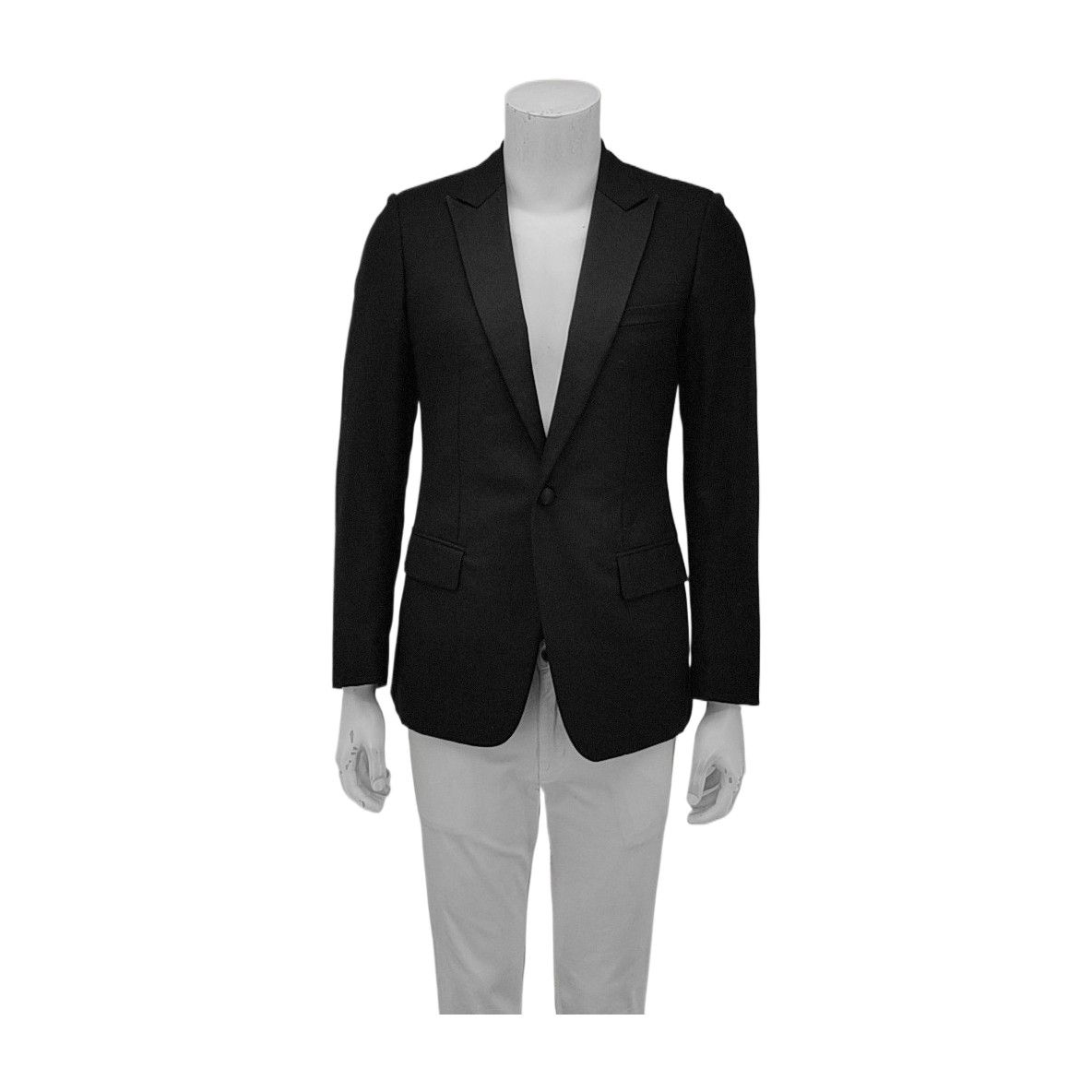 Dior Dior Homme Black Wool Blazer 36R Size 36R - 2 Thumbnail